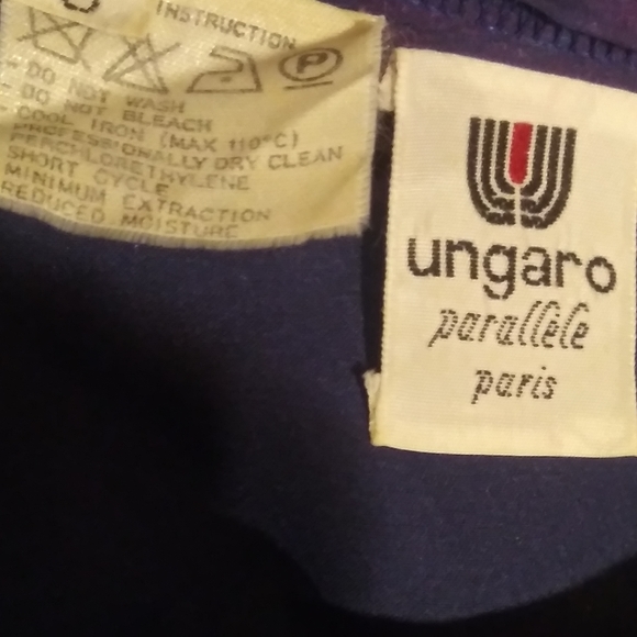 Ungaro Parallele Paris Faux Wrap Dress - Picture 9 of 10